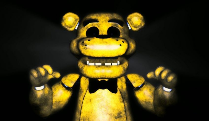 Five nights at freddy's hd wallpaper.