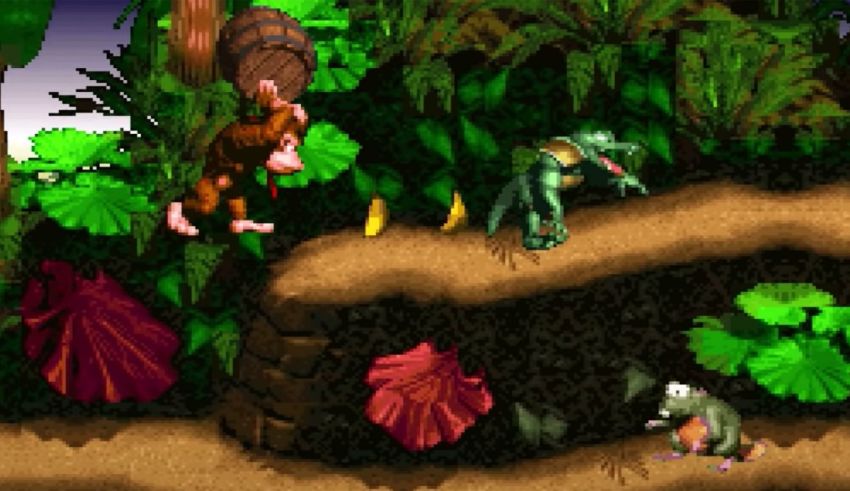 Donkey kong adventure - screenshot.