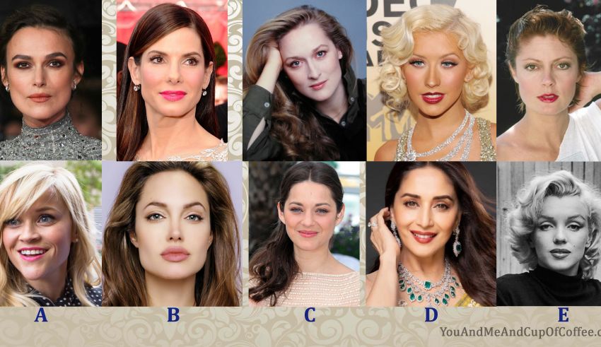 A collage of different women with different hairstyles.