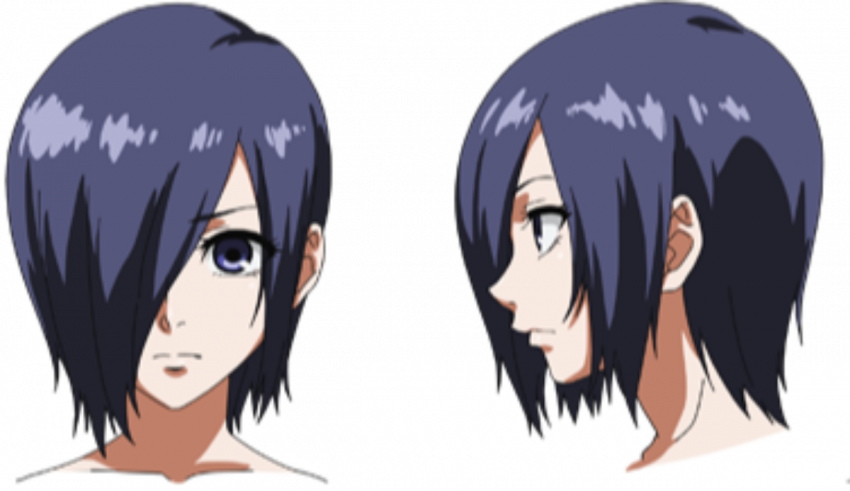 Two anime girls with blue hair and blue eyes.