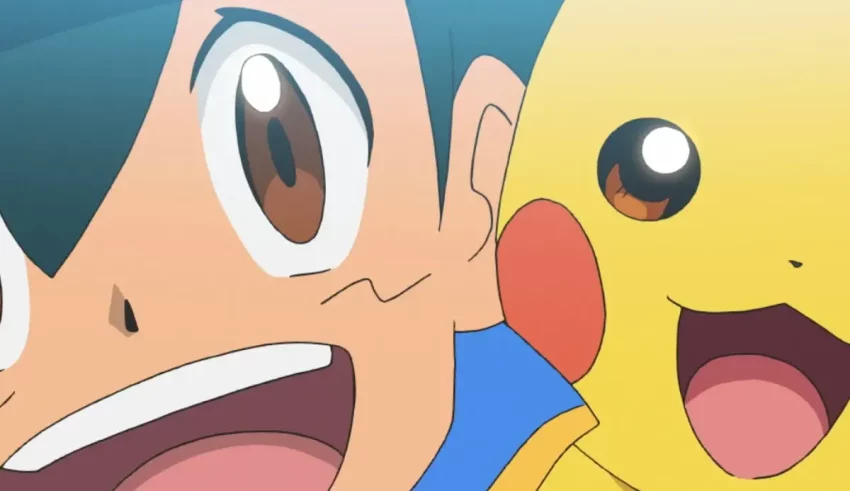 Two pokemon characters standing next to each other.